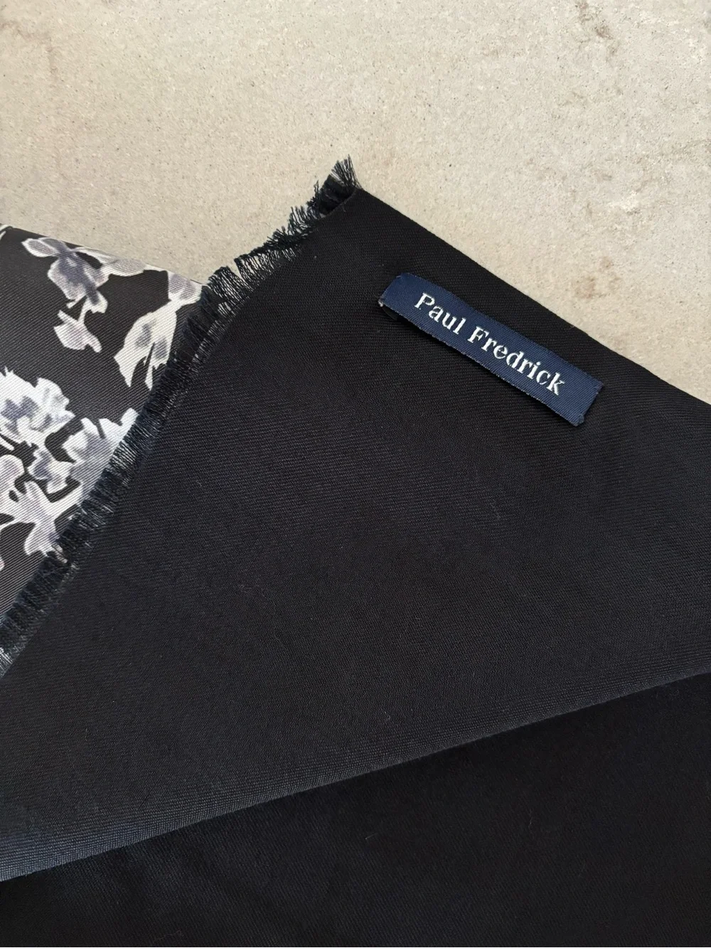 NWOT // Paul Fredrick Floral Scarf